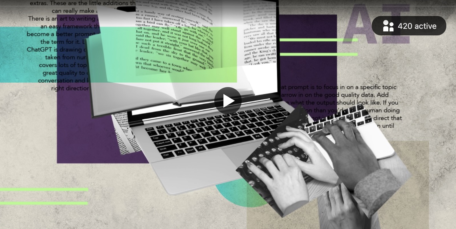 Dave Birss's hands-on generative AI course