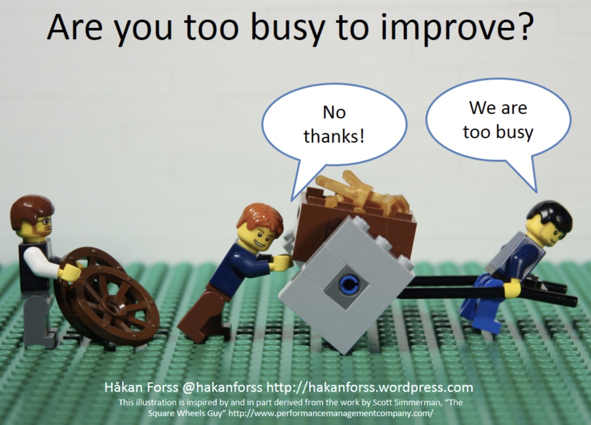 Slide titled &ldquo;The Present State: Planet Crazy&rdquo; with a collage of legacy desktop tools — Norton Ghost, Tivoli Storage Manager, Symantec AntiVirus, BIGFIX, Cisco VPN — alongside images of old Macs, error messages, and a frustrated user. Caption: &ldquo;Desktop PC support for haves; the rest do what they can.&rdquo;